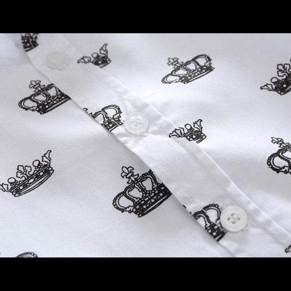 Crown Pattern Shirt - Picture 4 of 6